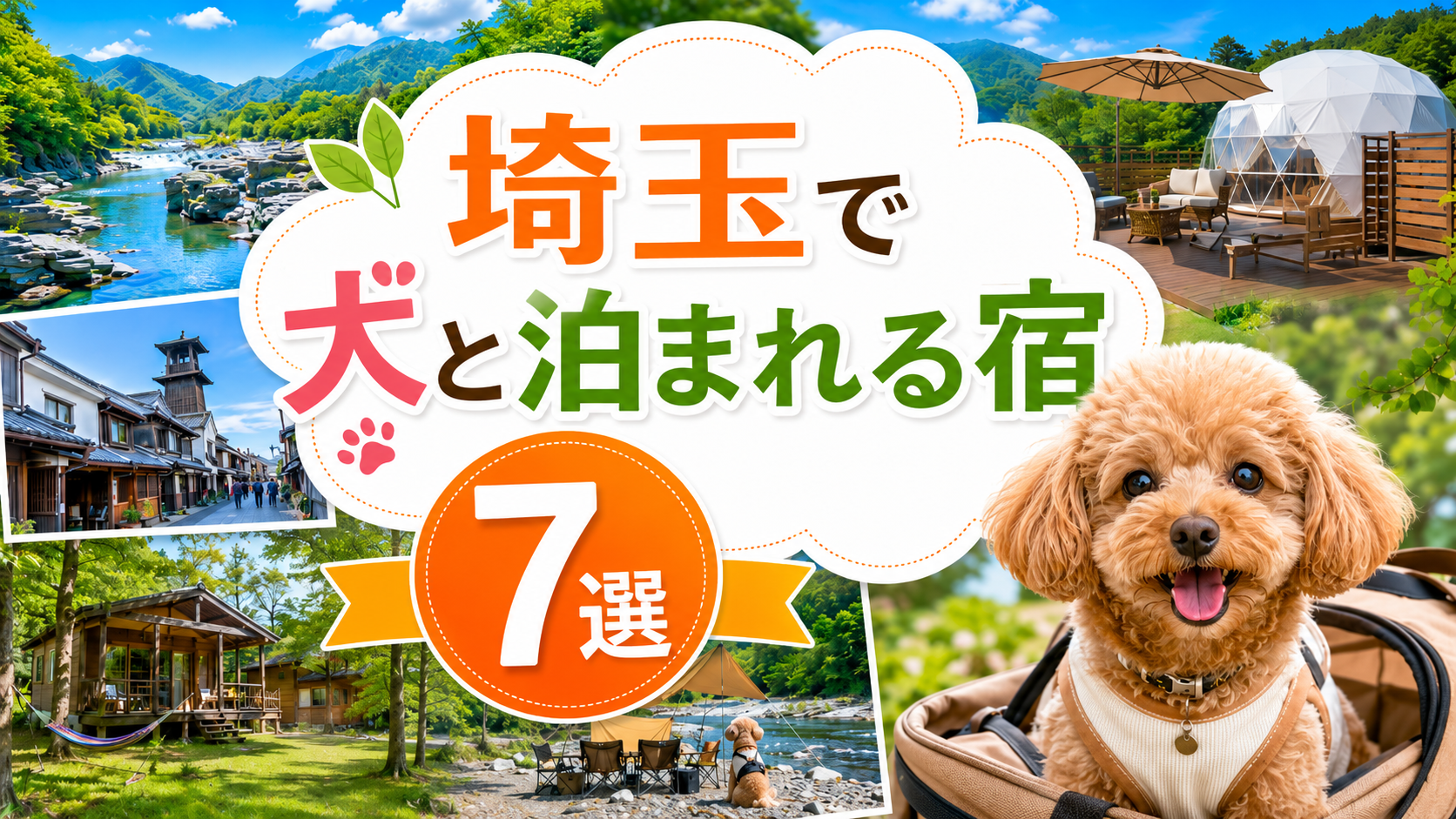 埼玉で犬と泊まれる宿のイメージ